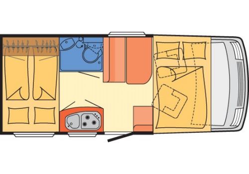 Autocaravana Integral DETHLEFFS Globebus I-11 de Ocasión