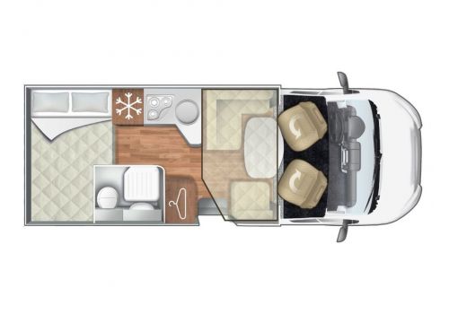 Autocaravana Perfilada ROLLER TEAM Zefiro 294 TL de Ocasión