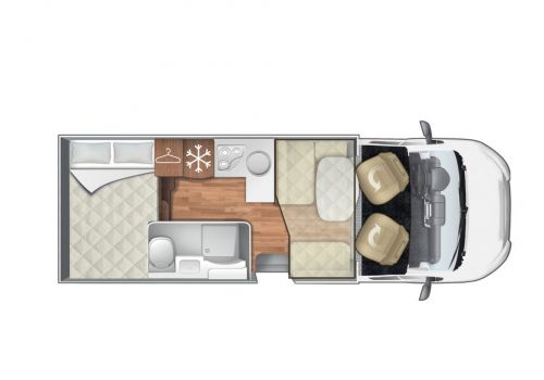 Autocaravana Perfilada ROLLER TEAM Kronos 295 TL de Ocasión