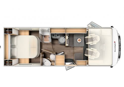 Autocaravana Integral SUNLIGHT I 69 L de Ocasión