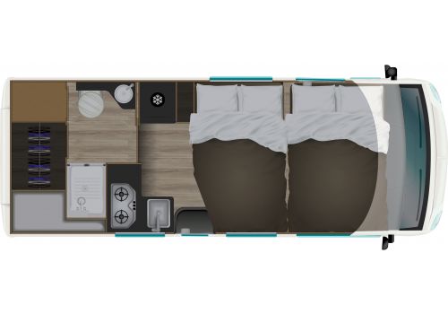 Autocaravana Integral ITINEO FC 650 Modelo 2021 de Ocasión