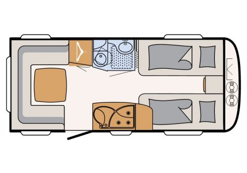 Caravana DETHLEFFS Nomad 470 ER modelo 2016 de Ocasión