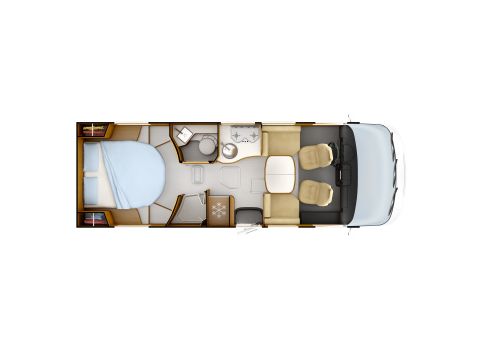 Autocaravana Integral RAPIDO i 86 Distinction de Ocasión