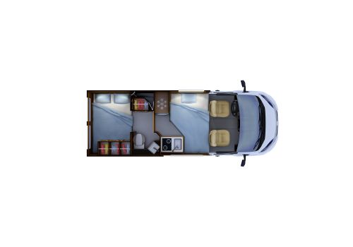 Furgoneta Cámper RAPIDO V55 de Ocasión