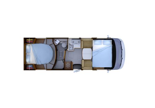 Autocaravana Integral RAPIDO 8086dF Ultimate Line de Ocasión