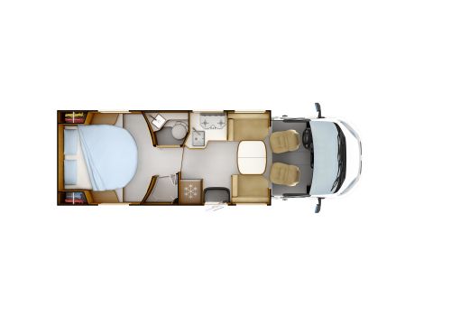 Autocaravana Perfilada RAPIDO 696 F Ultimate Line de Ocasión