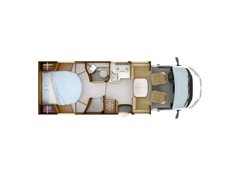 Autocaravana Perfilada RAPIDO 686 F Ultimate Line de Ocasión