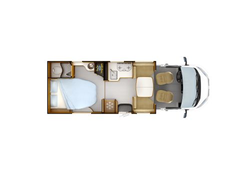 Autocaravana Perfilada RAPIDO 656F de Ocasión