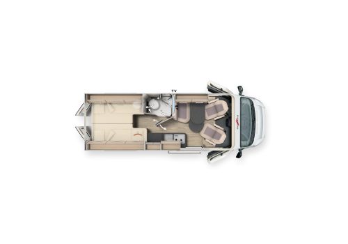 Furgoneta Cámper MALIBU Van Two Rooms 640 LE RB Nueva en Venta