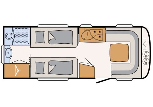 Caravana DETHLEFFS Nomad 520 RET modelo 2016 de Ocasión