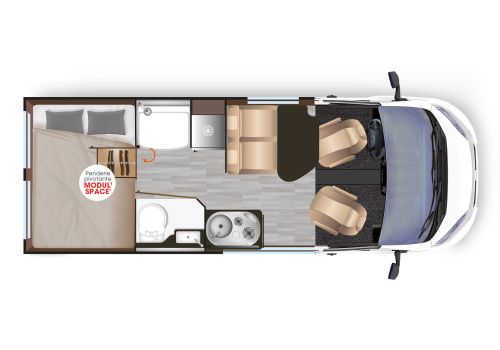 Furgoneta Cámper DREAMER D 55 Exclusive de Ocasión