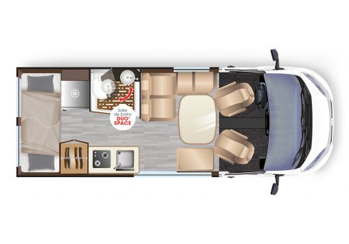 Furgoneta Cámper DREAMER Family Van Select Modelo 2021 de Ocasión