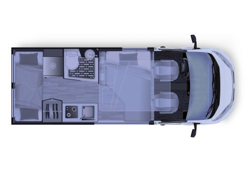 Furgoneta Cámper DREAMER Family Van Select Modelo 2021 de Ocasión