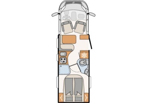 Autocaravana Perfilada DETHLEFFS Globebus T7 de Ocasión