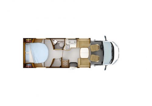 Autocaravana Perfilada RAPIDO 696F Ultimate Line de Ocasión