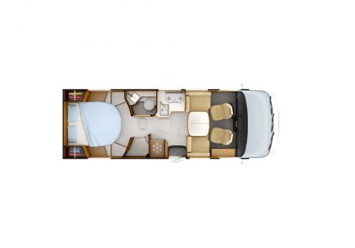Autocaravana Integral RAPIDO 8096dF ALDE Nueva en Venta