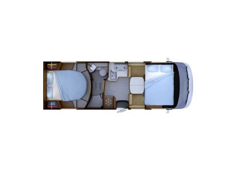 Autocaravana Integral RAPIDO 8096dF ALDE Nueva en Venta