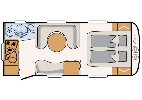 Caravana DETHLEFFS Nomad 540 DMH modelo 2016 de Ocasión