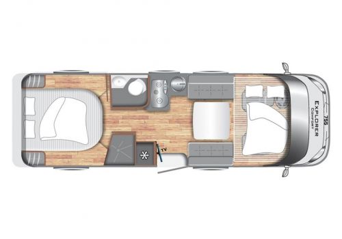 Autocaravana Integral LMC Comfort I 755 de Ocasión