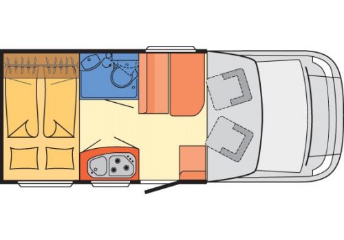 Autocaravana Perfilada DETHLEFFS Globebus T-1 de Ocasión