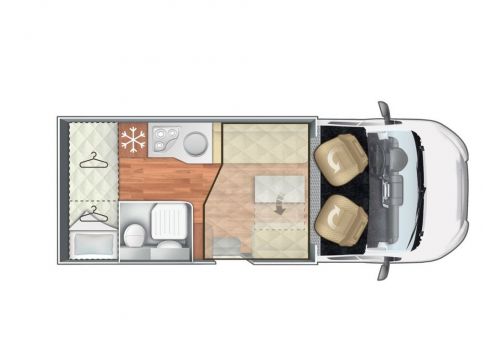Autocaravana Perfilada ROLLER TEAM Kronos 230 TL de Ocasión