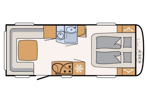 Caravana DETHLEFFS Nomad 600 DR modelo 2016 de Ocasión
