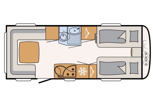 Caravana DETHLEFFS Nomad 600 ER modelo 2016 de Ocasión
