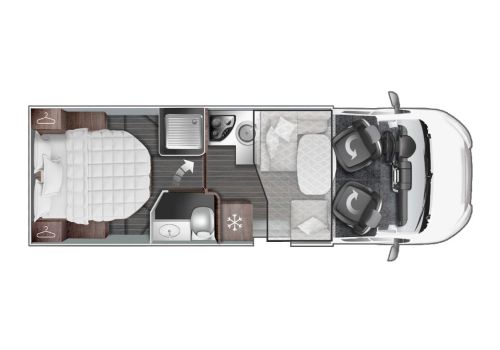 Autocaravana Perfilada ROLLER TEAM Kronos 265 TL de Ocasión
