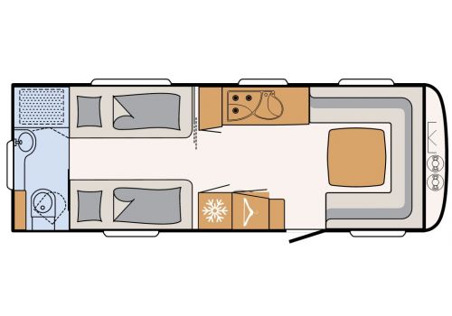 Caravana DETHLEFFS Nomad 650 RET modelo 2016 de Ocasión