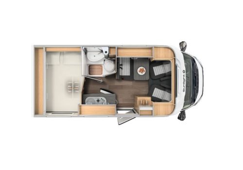 Autocaravana Perfilada SUNLIGHT V 60 de Ocasión