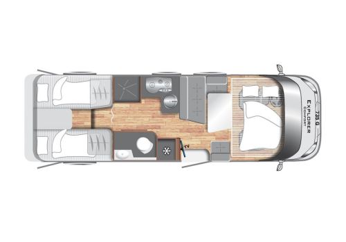 Autocaravana Integral LMC Explorer Comfort I 735 G de Ocasión