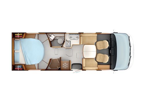 Autocaravana Integral RAPIDO 8096 DF Modelo 2022 de Ocasión