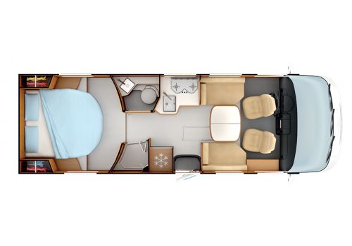 Autocaravana Integral RAPIDO 896F Modelo 2022 de Ocasión
