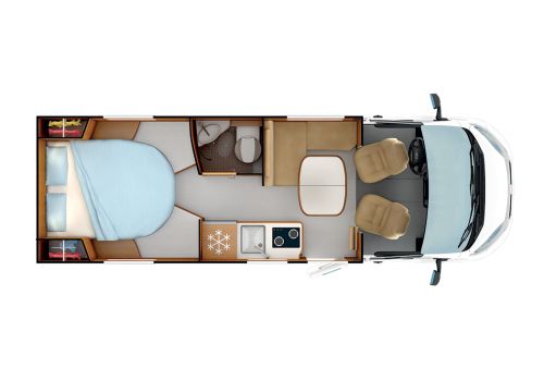 Autocaravana Perfilada RAPIDO C50 Modelo 2022 Nueva en Venta