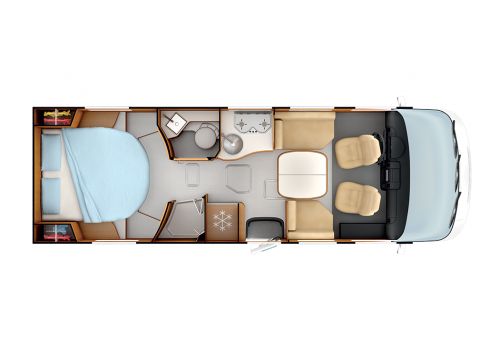 Autocaravana Integral RAPIDO M96 Modelo 2022 de Ocasión