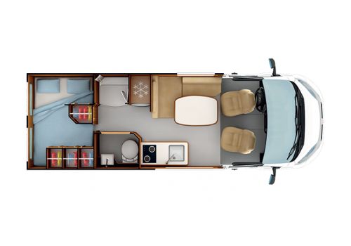 Furgoneta Cámper RAPIDO V65 XL Modelo 2022 de Ocasión
