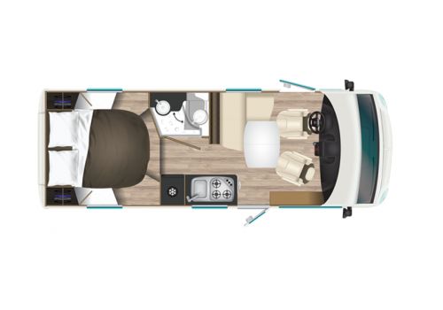 Autocaravana Integral ITINEO CM660 Modelo 2022 de Ocasión
