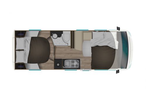 Autocaravana Integral ITINEO CM660 Modelo 2022 de Ocasión