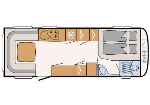 Caravana DETHLEFFS Nomad 670 FAR modelo 2016 de Ocasión