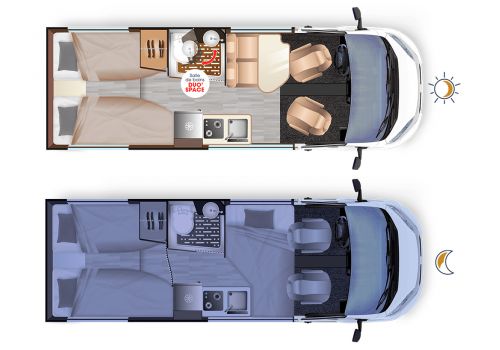 Autocaravana Capuchina DREAMER D68 Limited Select de Ocasión