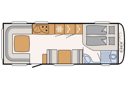Caravana DETHLEFFS Nomad 670 FSR modelo 2016 de Ocasión