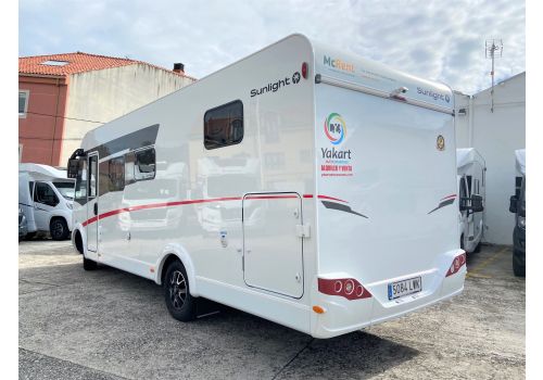 Autocaravana Integral SUNLIGHT I68 de Ocasión