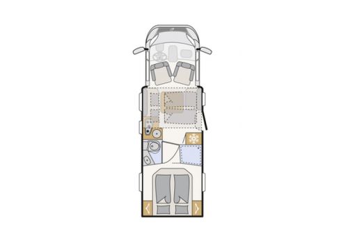 Autocaravana Perfilada DETHLEFFS Trend 90 T7057 DBL Modelo 2022 de Ocasión