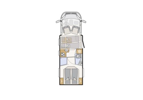 Autocaravana Perfilada DETHLEFFS Trend 90 T7057 DBM Modelo 2022 de Ocasión