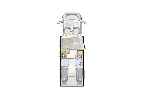 Autocaravana Perfilada DETHLEFFS Trend 90 T7057 EB Modelo 2022 de Ocasión