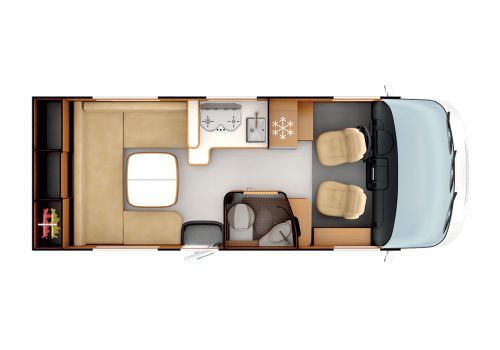 Autocaravana Integral RAPIDO 854 F Modelo 2022 de Ocasión