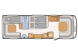 Caravana DETHLEFFS Nomad 740 RFK modelo 2016 de Ocasión