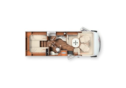 Autocaravana Integral CARTHAGO Chic C-Line I 4.9 LE Modelo 2022 de Ocasión