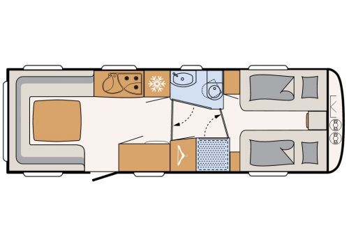 Caravana DETHLEFFS Nomad 760 ER modelo 2016 de Ocasión