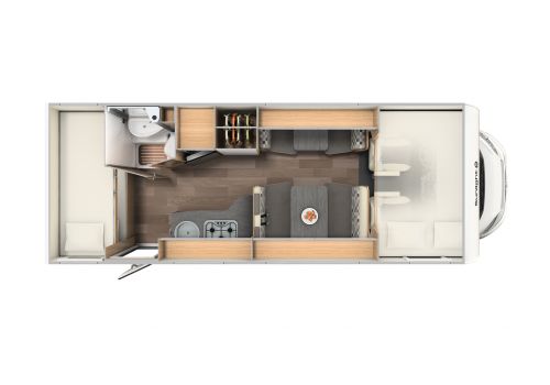 Autocaravana Capuchina SUNLIGHT A72 de Ocasión